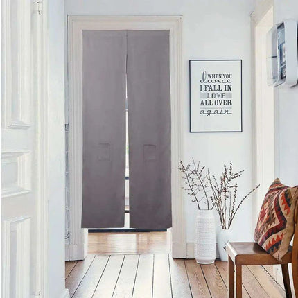 Japanese Noren Doorway Curtain: Elegant Cultural Tapestry with Dual Function Pockets