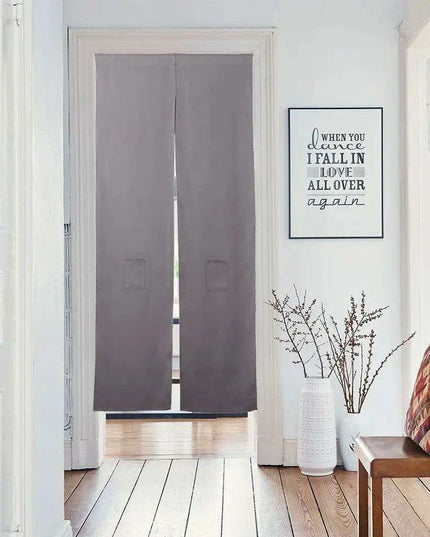 Japanese Noren Doorway Curtain: Elegant Cultural Tapestry with Dual Function Pockets