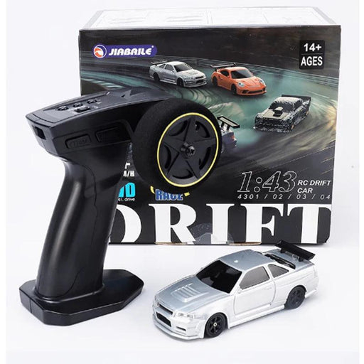 High-Performance 1:43 Mini 4WD Drift Remote Control Car for Enthusiasts