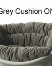 dark grey cushion