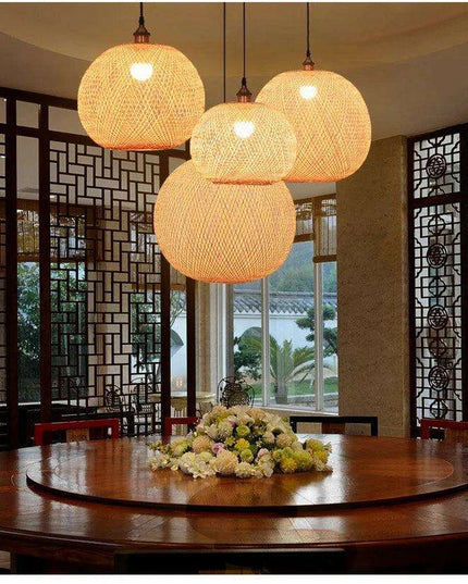 Artisan Bamboo Chandelier - Transform Your Space with Handcrafted Radiance