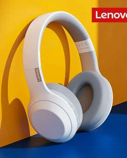 Lenovo TH10 Wireless ANC Stereo Headphones with Powerful Bass and Sweat-Resistant Design