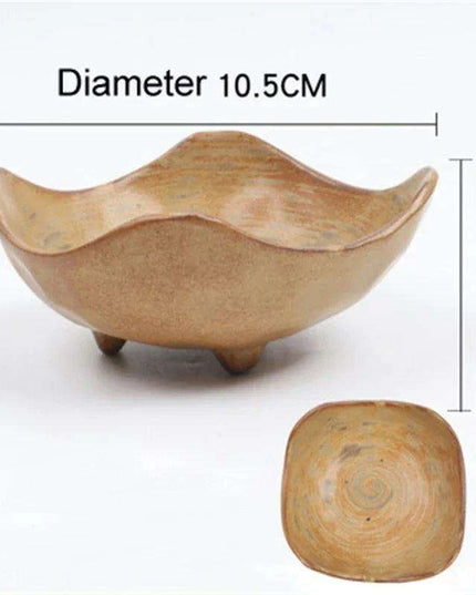 Chic Ceramic Soy Sauce Dipping Dish Set with Multi-Purpose Serving Tray