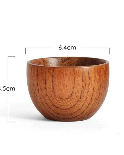 Handcrafted Rustic Spruce Wood Mug - Stylish Natural Drinkware for All Beverages