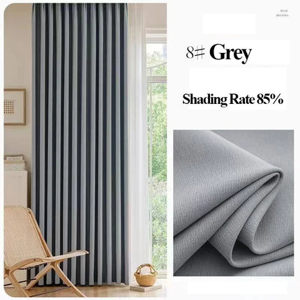 NORNE Thermal Insulated Blackout Curtains - 80% Darkening Drapes