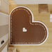 Chic Heart-Shaped Welcome Mat - A Touch of Elegance for Your Home