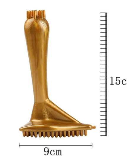 Meridian Rejuvenation Gua Sha Massage Set with Luxurious Body Brush