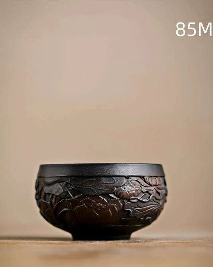 Handcrafted 85ML Jianshui Purple Pottery Tea Set