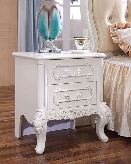 Regal Morocco Dream Leather Bed - European Opulence & Morocco Charm