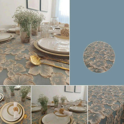 Elegant Designer Table Cloth and Napkin Set with Premium Quality Packaging