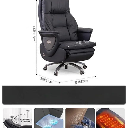 X-Forgero Ergonomic Gaming Chair with Massage & Reclining Features
