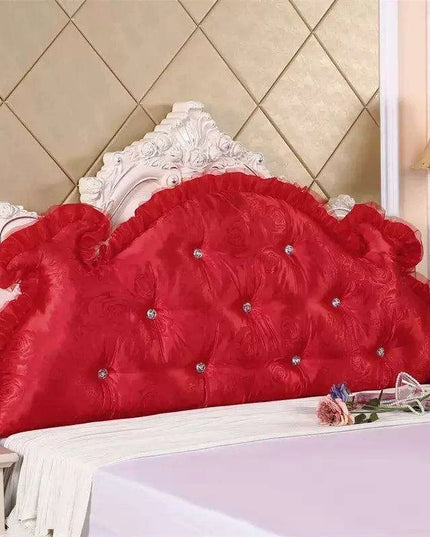 Royal Elegance Luxe Bedside Backrest Cushion with Washable Cover – Ultimate Comfort for a Dreamy Bedroom Escape