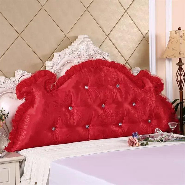 Royal Elegance Luxe Bedside Backrest Cushion with Washable Cover – Ultimate Comfort for a Dreamy Bedroom Escape