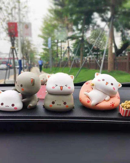Kawaii Mitao Cat Series 2 Surprise Blind Box Figures - Adorable Lucky Cat Collectibles for Home Decor and Gifting