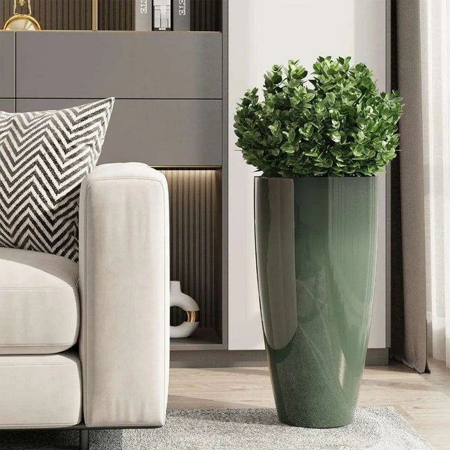 Eco-Friendly 21-Inch Tall Outdoor Planter Set - Stylish and Durable Design