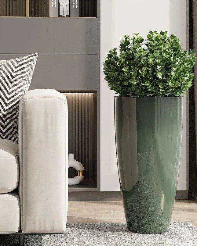 Eco-Friendly 21-Inch Tall Outdoor Planter Set - Stylish and Durable Design