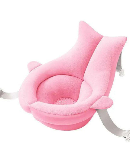 Deluxe Elevated Baby Bath Suspension Mat for Ultimate Newborn Comfort