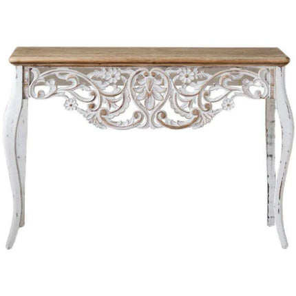 Classic American Solid Wood Entryway Table - Timeless Elegance for Your Home