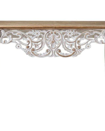 Classic American Solid Wood Entryway Table - Timeless Elegance for Your Home