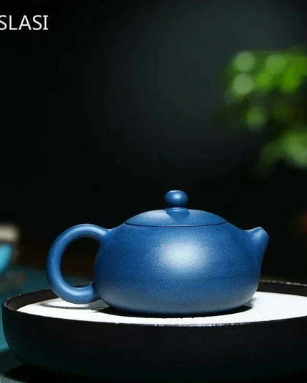 Artisanal Purple Clay Teapot with 188 Ball Hole Filter - Ideal for Tea Lovers, 210ml Capacity