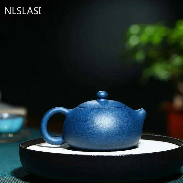 Artisanal Purple Clay Teapot with 188 Ball Hole Filter - Ideal for Tea Lovers, 210ml Capacity