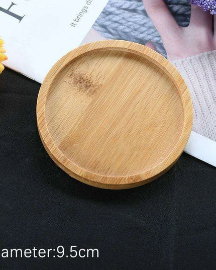 Bamboo Serenity: Chic Bathroom Storage Set with Coaster