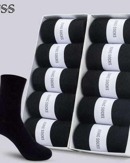Chic Men's Cotton Dress Socks for Every Occasion