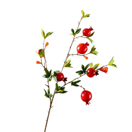 1PC Artificial Pomegranate Branch For Home Decor