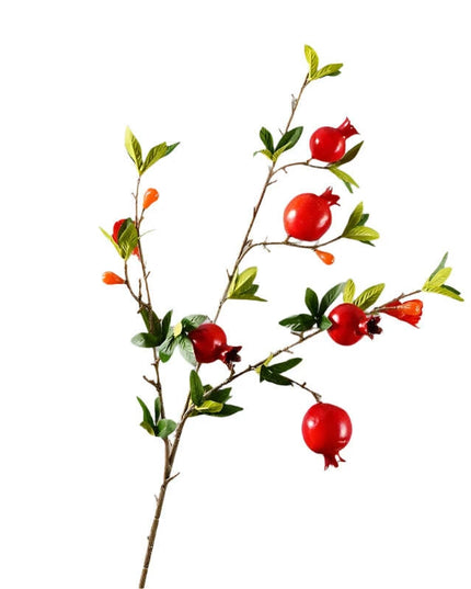 1PC Artificial Pomegranate Branch For Home Decor
