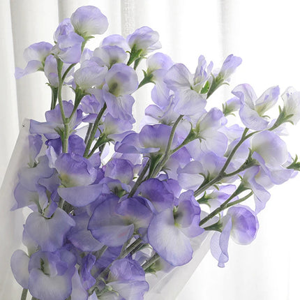 Japanese Sweet Pea Artificial Flower Bouquet – 62 cm