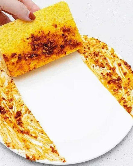 Vibrant Double-Sided Reusable Cleaning Sponges for Kitchen & Home – Choose from 1, 2, or 6 Pack Options