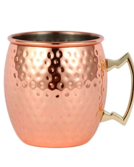 Premium Copper-Plated Moscow Mule Mugs Set - Perfect for Entertaining and Celebrations