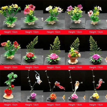 Floral Elegance Sashimi Garnish Set