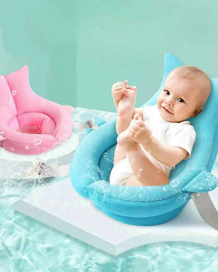 Deluxe Elevated Baby Bath Suspension Mat for Ultimate Newborn Comfort