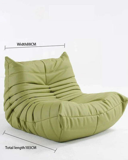 Caterpillar Serenity Lounge Chair - Chic Single Sofa for Every Setting