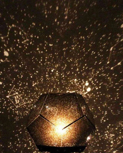 Galactic Dreams 3D Star Projector Lamp - Magical USB Night Light for Kids' Rooms and Relaxing Ambiance