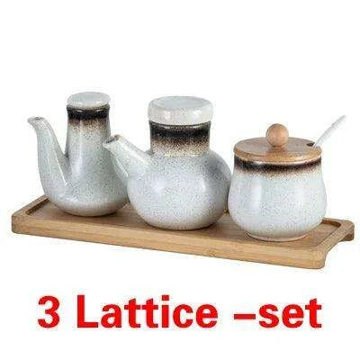 Exquisite Japanese Ceramic Spice Collection for Culinary Excellence