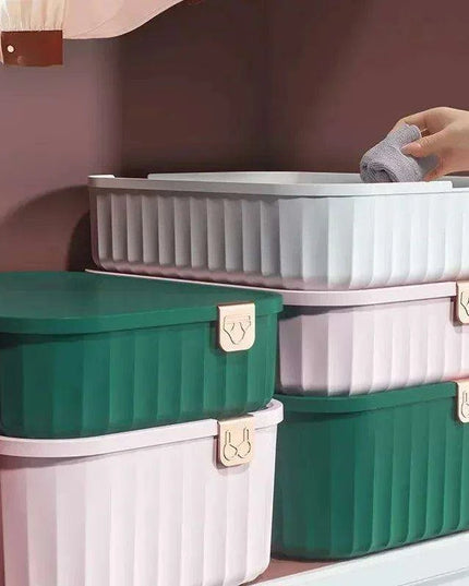 Versatile Closet Storage Organizer with Multi-Compartment Design