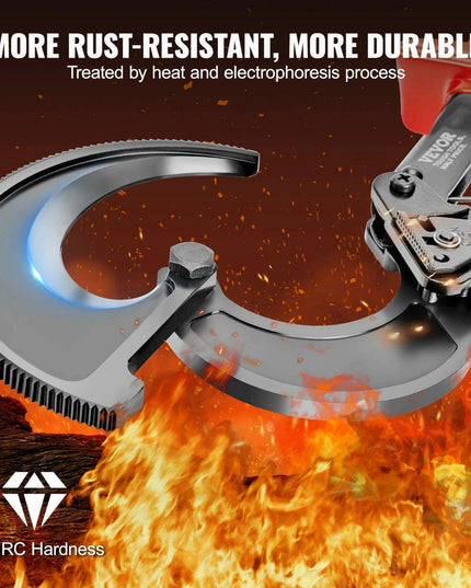 Heavy-Duty Ratcheting Cable Cutter - Precision Cutting Tool for Industry Professionals