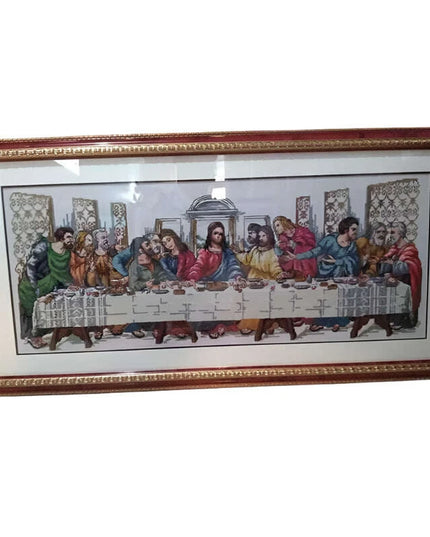 The Last Supper Cross Stitch Craft Kit - Inspiring DIY Home Art Project
