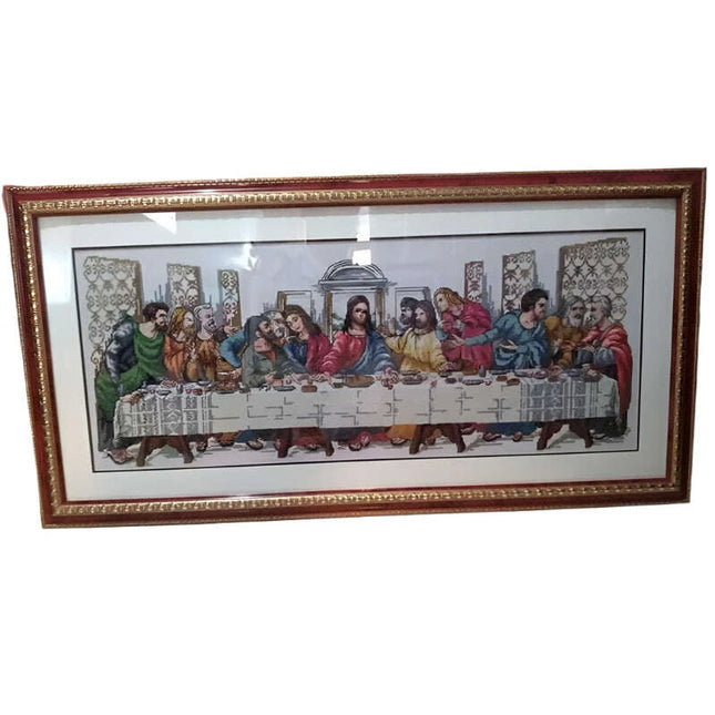 The Last Supper Cross Stitch Craft Kit - Inspiring DIY Home Art Project