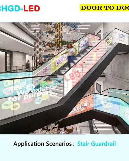 Customizable Transparent LED Film Display - Flexible Glass Screen with Direct Factory Pricing