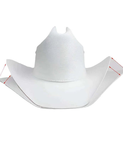 Stylish Handwoven Straw Cowboy Hat - Unisex Summer Sun Protection for 2023