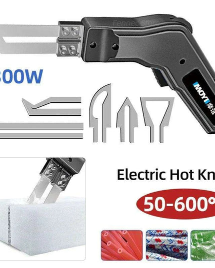 Adjustable Temperature Electric Fabric and Foam Cutter with Universal Plug Compatibility
