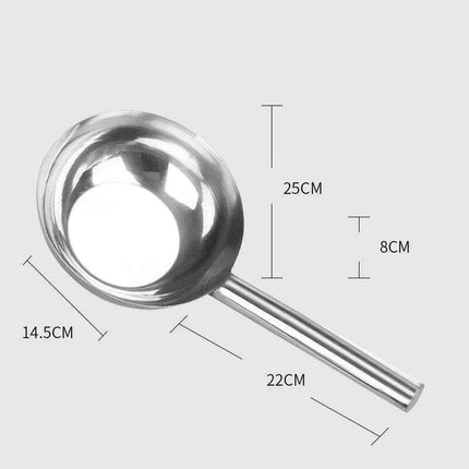 Elegant Extra-Large Stainless Steel Soup Ladle - Essential Kitchen Upgrade
