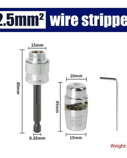 Lightweight Aluminum Wire Stripping Toolkit for Electricians: Efficient and Portable Solution