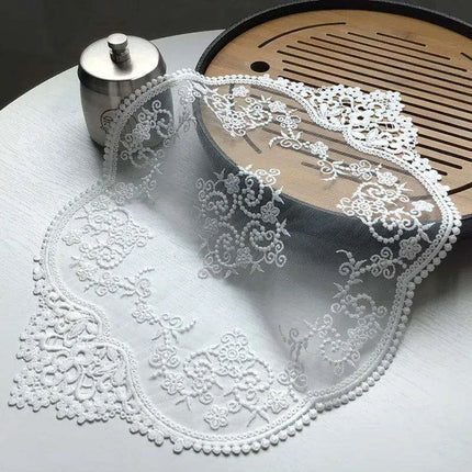 Elegant European-Style Dining Mat Set with Built-In Cup Holder for Special Celebrations