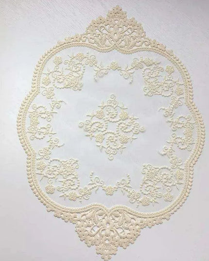 Elegant European-Style Dining Mat Set with Built-In Cup Holder for Special Celebrations