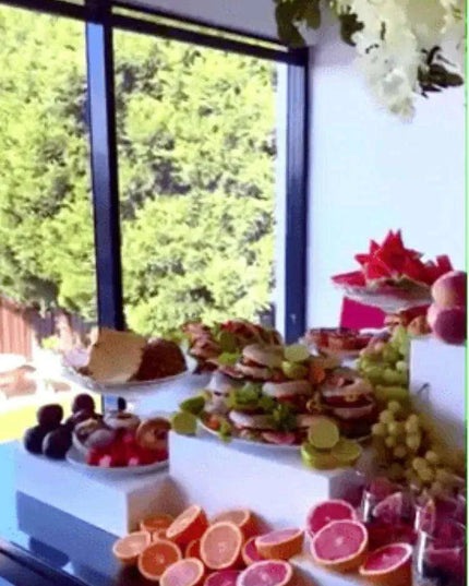 Elegant 10-Piece Dessert Display Set for Stylish Celebrations