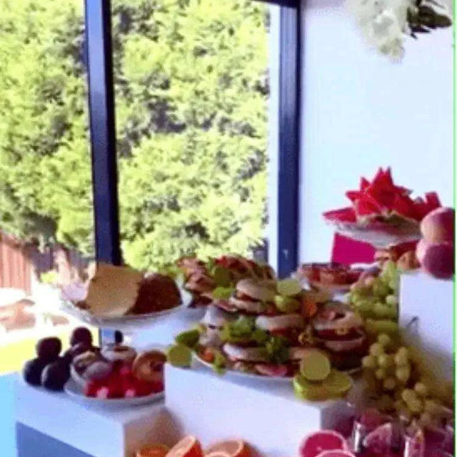 Elegant 10-Piece Dessert Display Set for Stylish Celebrations